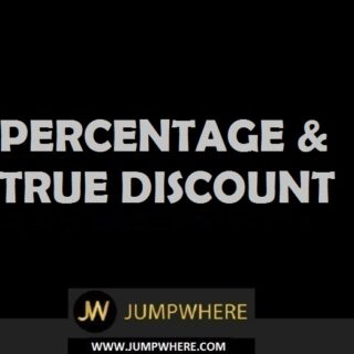 Percentage and True Discount