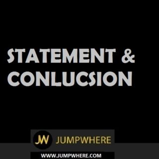 Statement and Conclusion