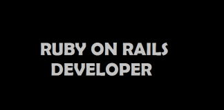 ruby on rails Developer