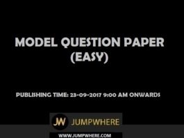 model-ques-paper-easy