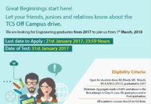 freshers openings at tcs