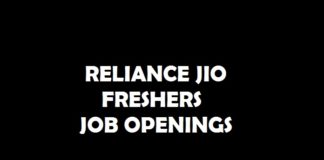 Reliance Jio Engineering freshers Job