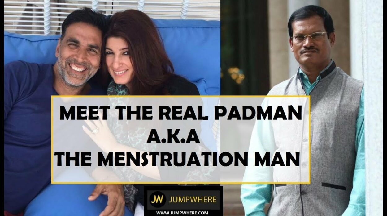 the real padman the menstruation man of India