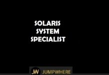 SOLARIS SYSTEM SPECIALIST