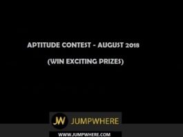 aptitude contest august 2018
