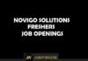 Freshers job Openings at Novigo Solutions, Mangalore