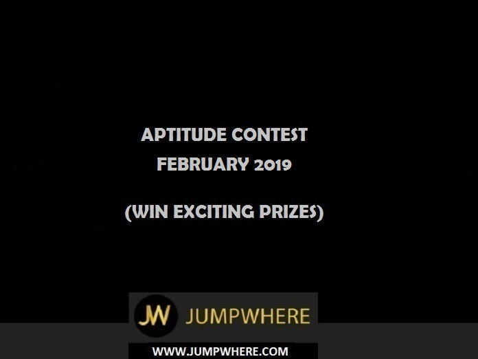 jumpwhere Aptitude Contest - February 2019