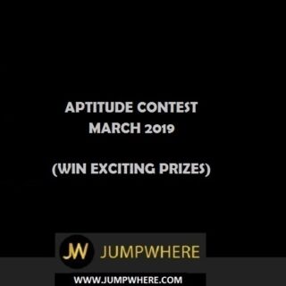 Aptitude Contest - March 2019