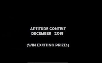 aptitude contest december 2018