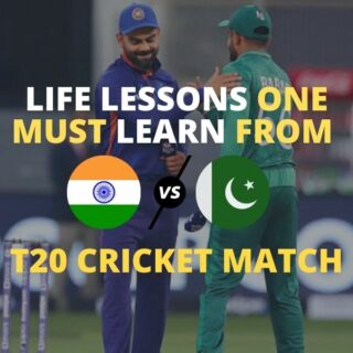 Life Lessons one must learn from India Pakistan T20 Cricket Match