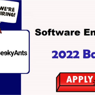 Freshers Jobs – Software Engineer Job Opening at GeekyAnts , Bangalore