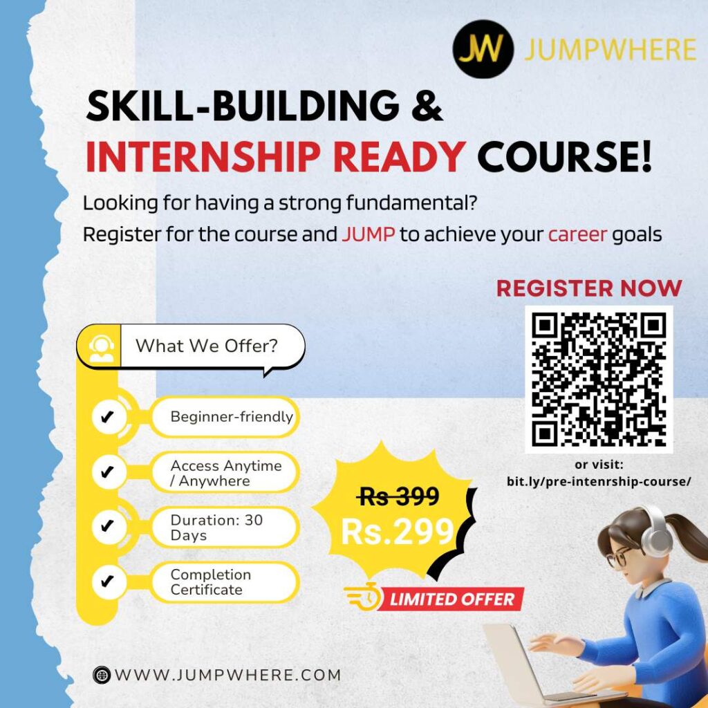 Certified Skill Building and Pre Internship Course for IT and ...