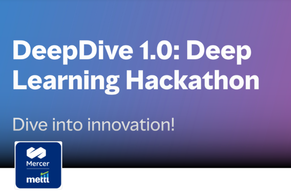 Hackathon - DeepDive 1.0: Deep Learning Hackathon