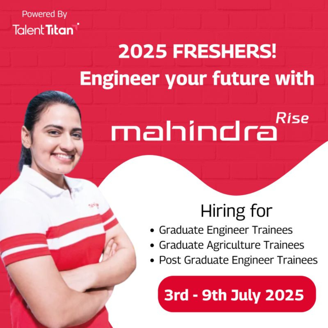 Mahindra Ignitors 2025 – Campus Hiring Drive